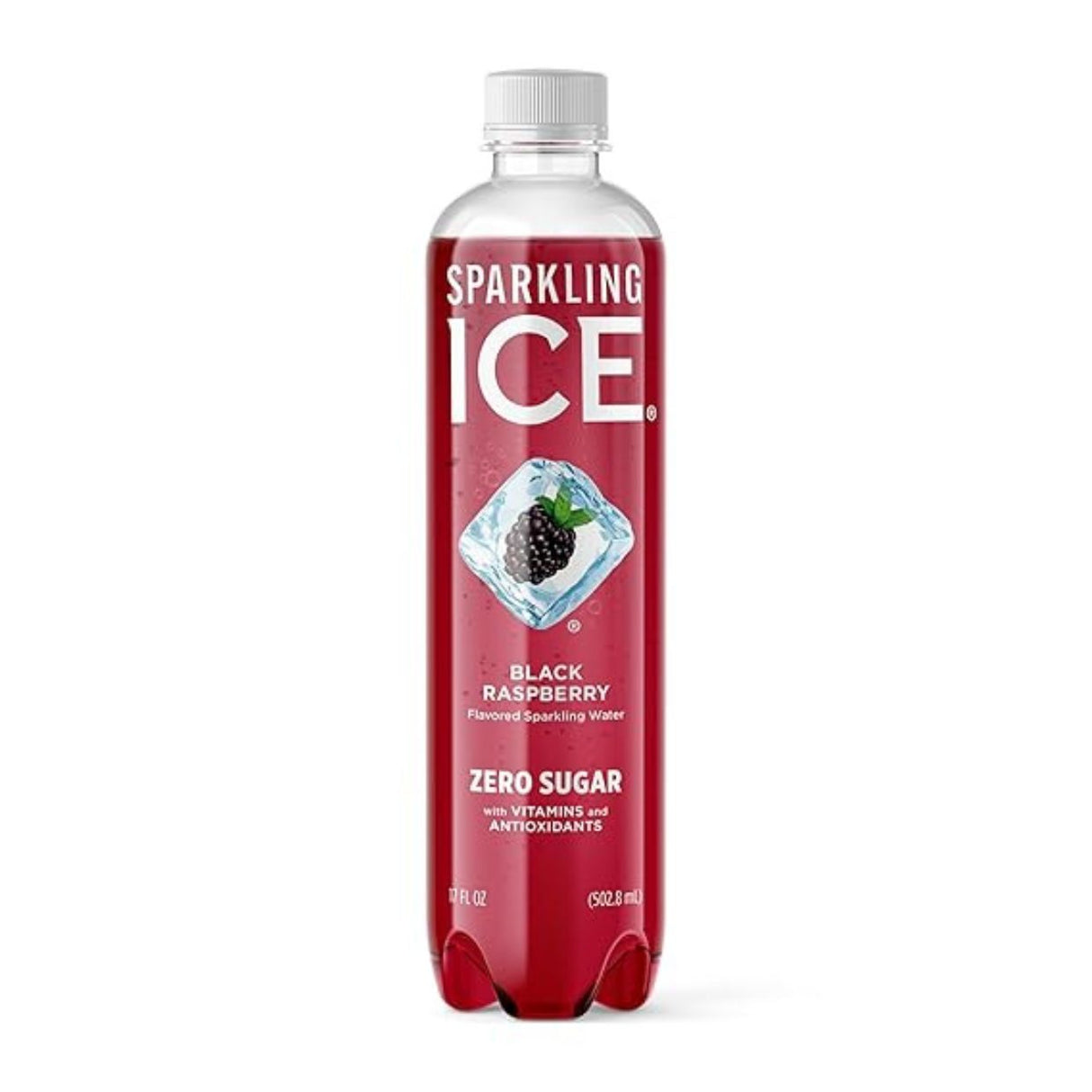 Bebida Gasificada Sparkling Ice Frambuesa Sin Azúcar 502.8ml - Hidratación Sin Calorías 1