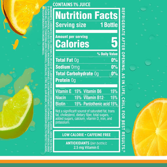 Bebida Gasificada Sparkling Ice sin Azúcar Limón 502.8ml - Energía deportiva 1