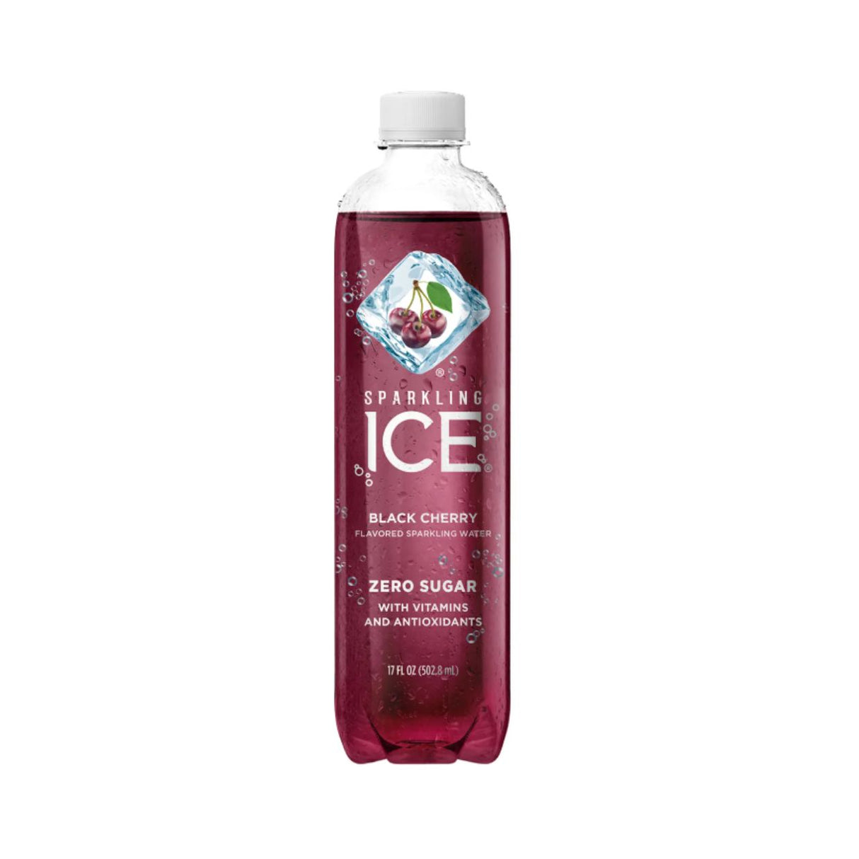Bebida Gasificada Sparkling Ice sin Azúcar Cereza Negra 502.8ml - Hidratación Sin Calorías 1