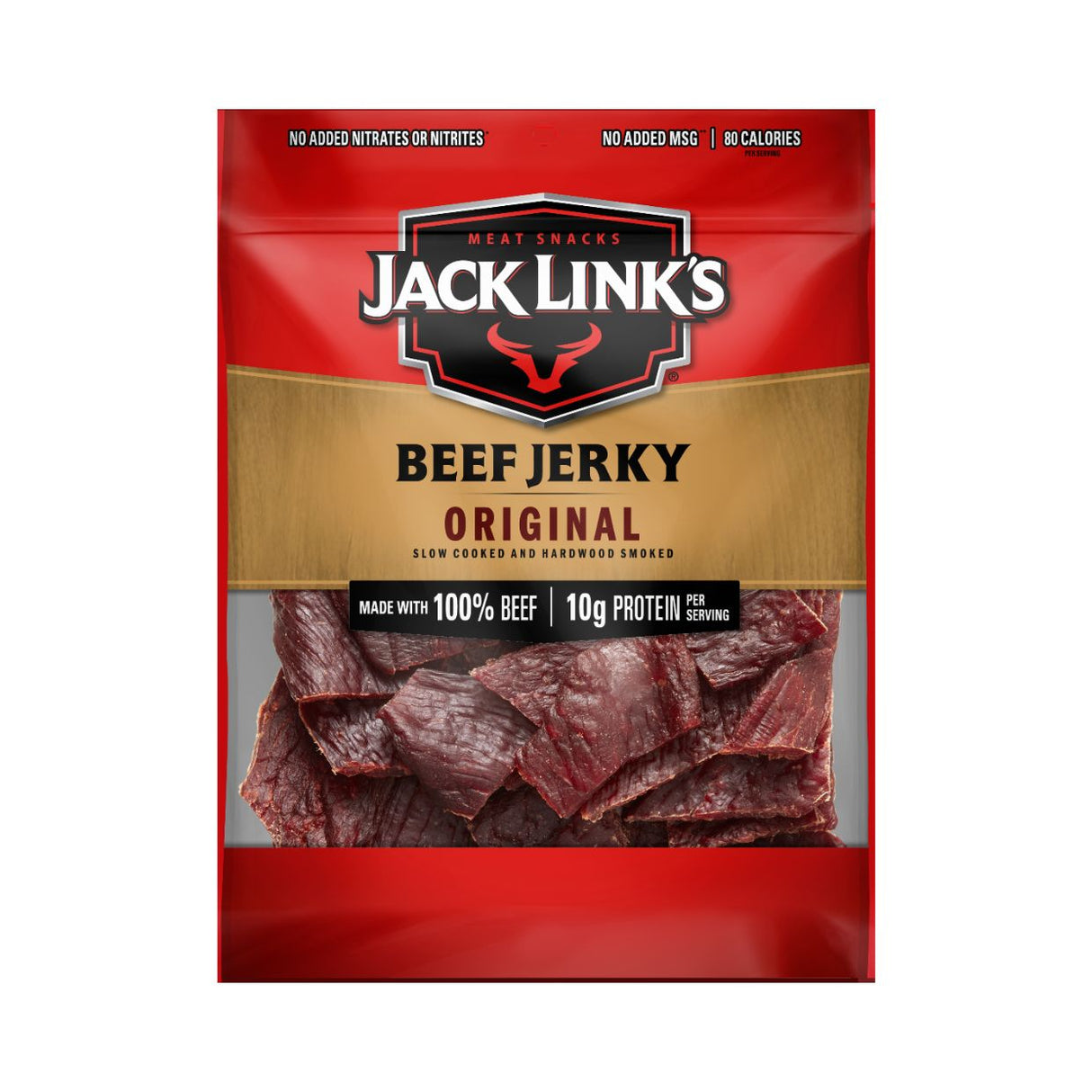 Carne Seca Beef Jerky Original Jack Links Paquete 3.25 Oz - Energía deportiva