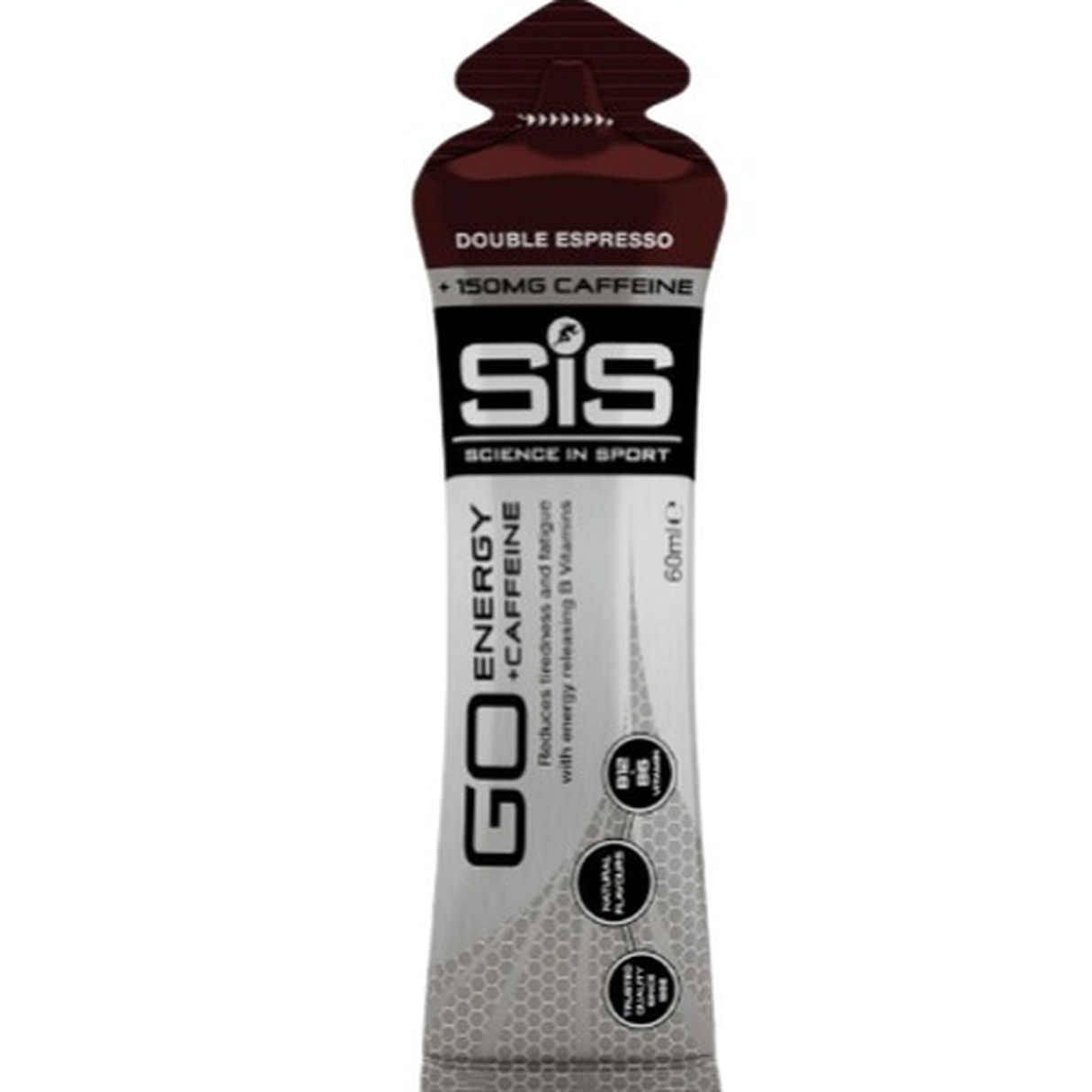 Gel Energético SIS GO Doble Expreso 60ml - Foco Mental Imagen 1