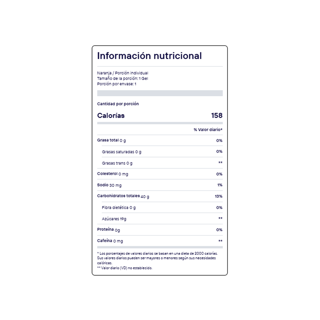 Gel Energético SIS Naranja 60g - Combustible Beta Deportivo 4