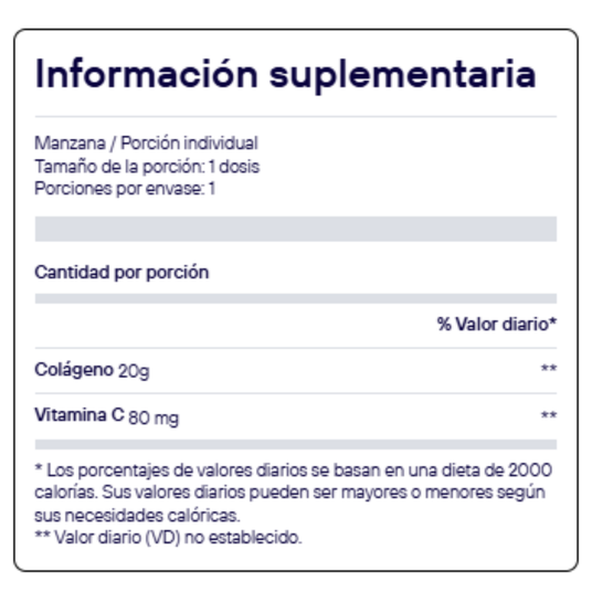 SiS collagen shot apple 60ml bebida recuperación deportiva running gym Imagen 3