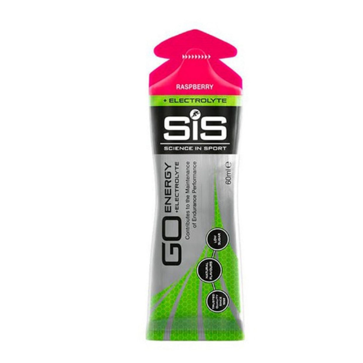 Gel Energético Isotónico SIS Frambuesa 60ml - Hidratación y energía 1