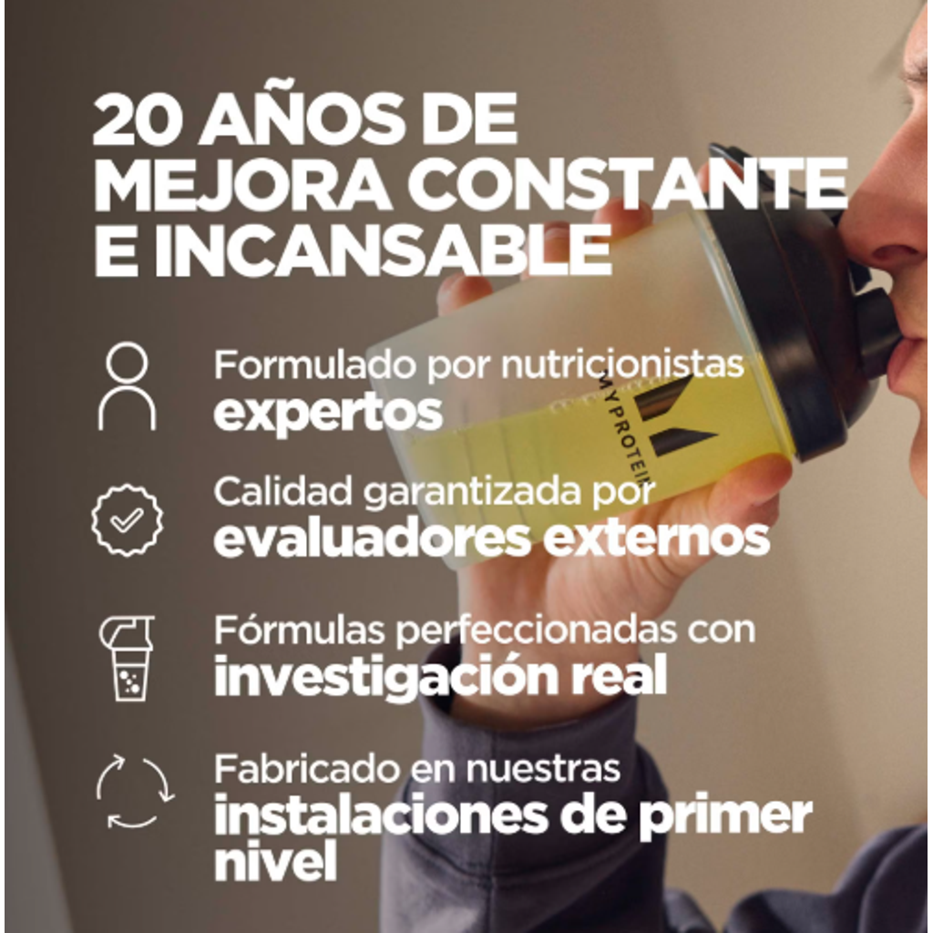 BCAA Myprotein Tropical 500g – Suplemento para masa muscular imagen 4