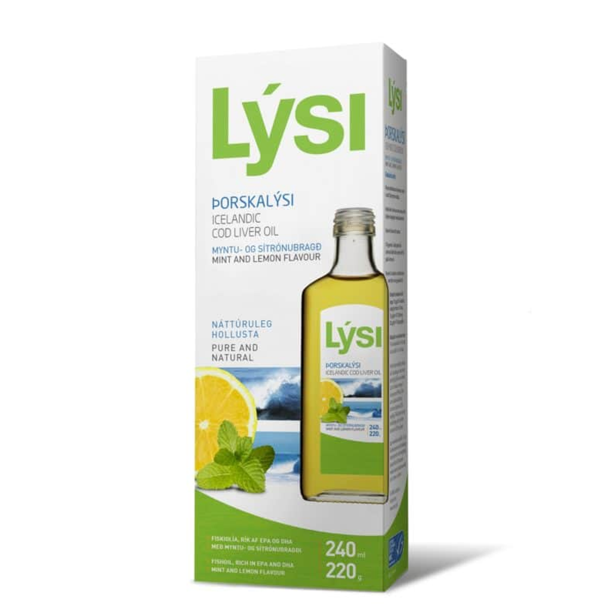 Suplemento Nutricional Lysi Menta-Limón 240ml - Salud Completa Imagen 1
