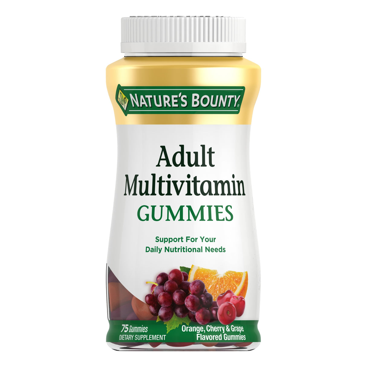 Gomitas Nature's Bounty Multivitamínicas 75 Gomitas - Energía Imagen 1