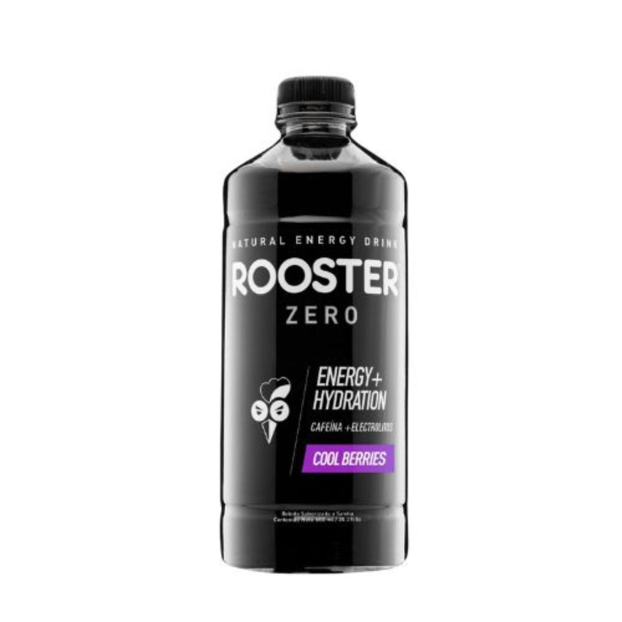 Bebida Energética Rooster Energía + Hidratación Cool Berrys 600ml - Energía e Hidratación 1