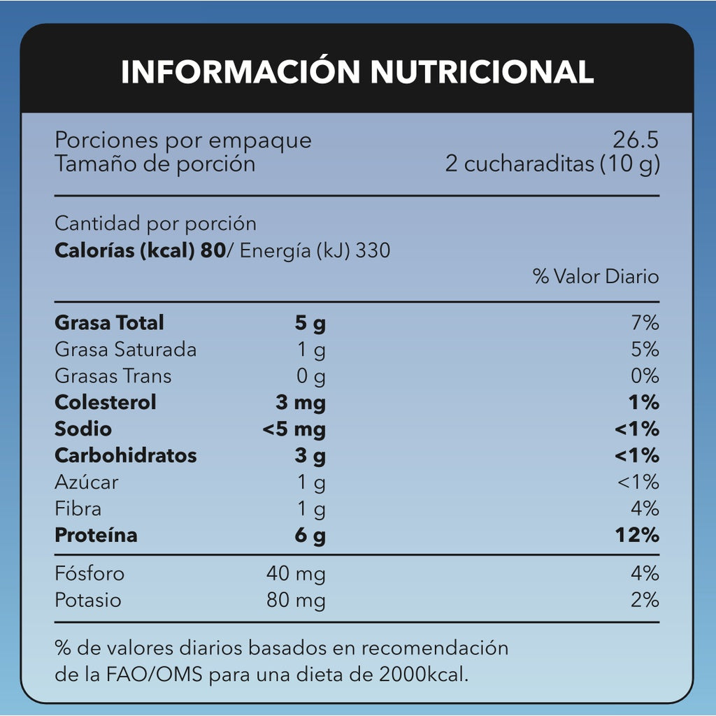 Mantequilla Natural Bites Almendra+Proteína 265g - Ganancia Muscular Imagen 3