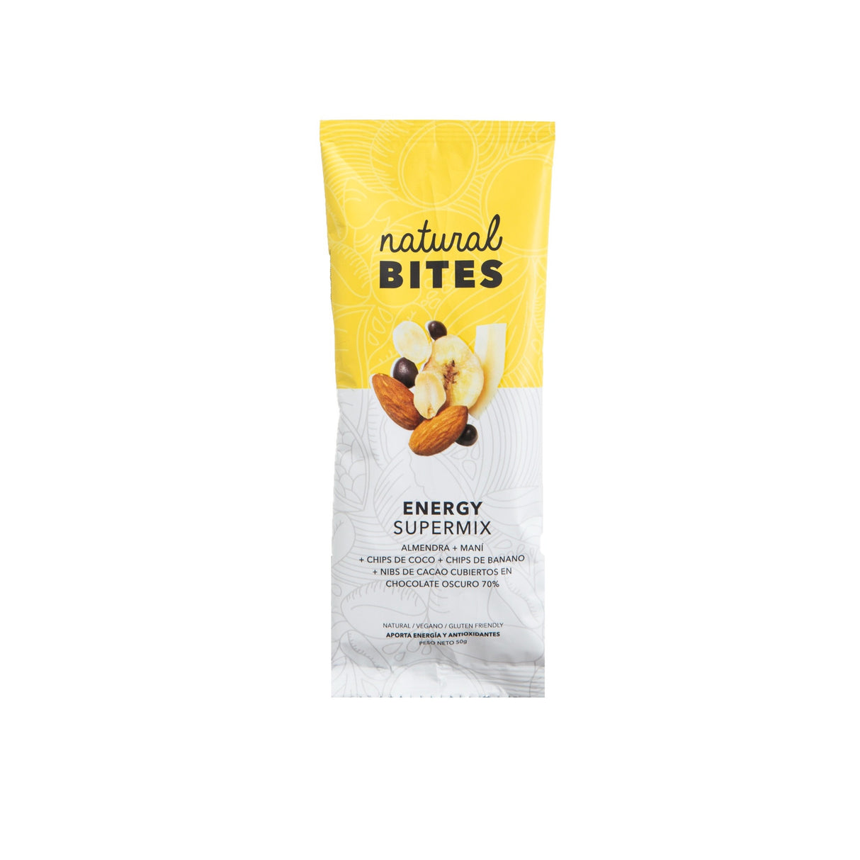 Mezcla Superfoods Natural Bites Original 50g - Impulso Energético Imagen 1