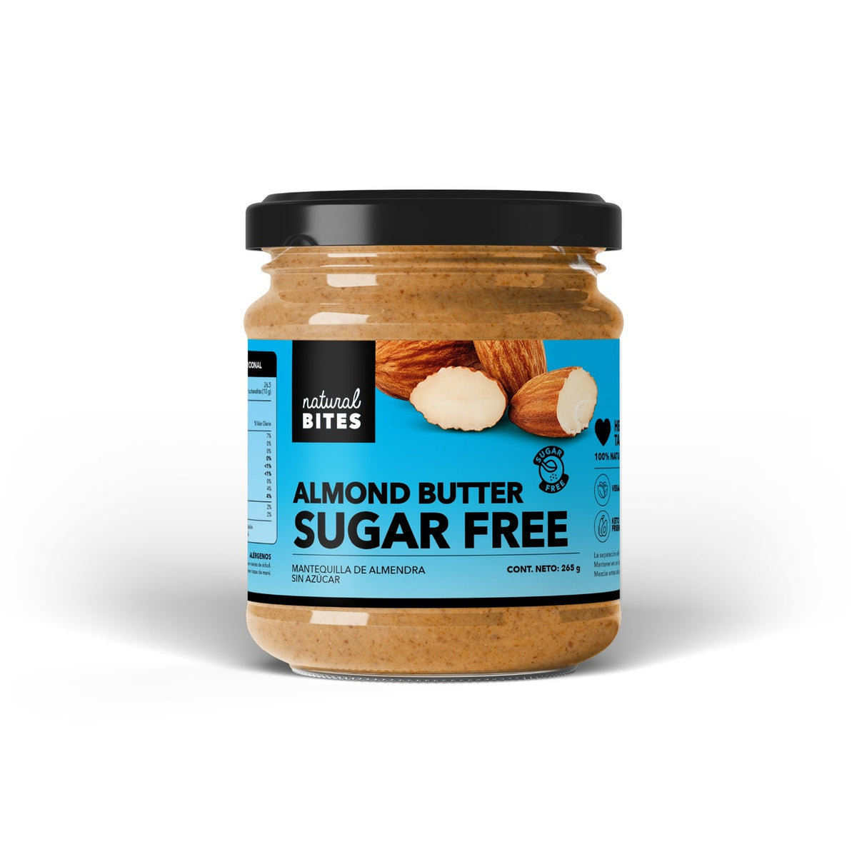 Mantequilla Natural Bites Sin Azúcar 265g - Energía Natural Imagen 1
