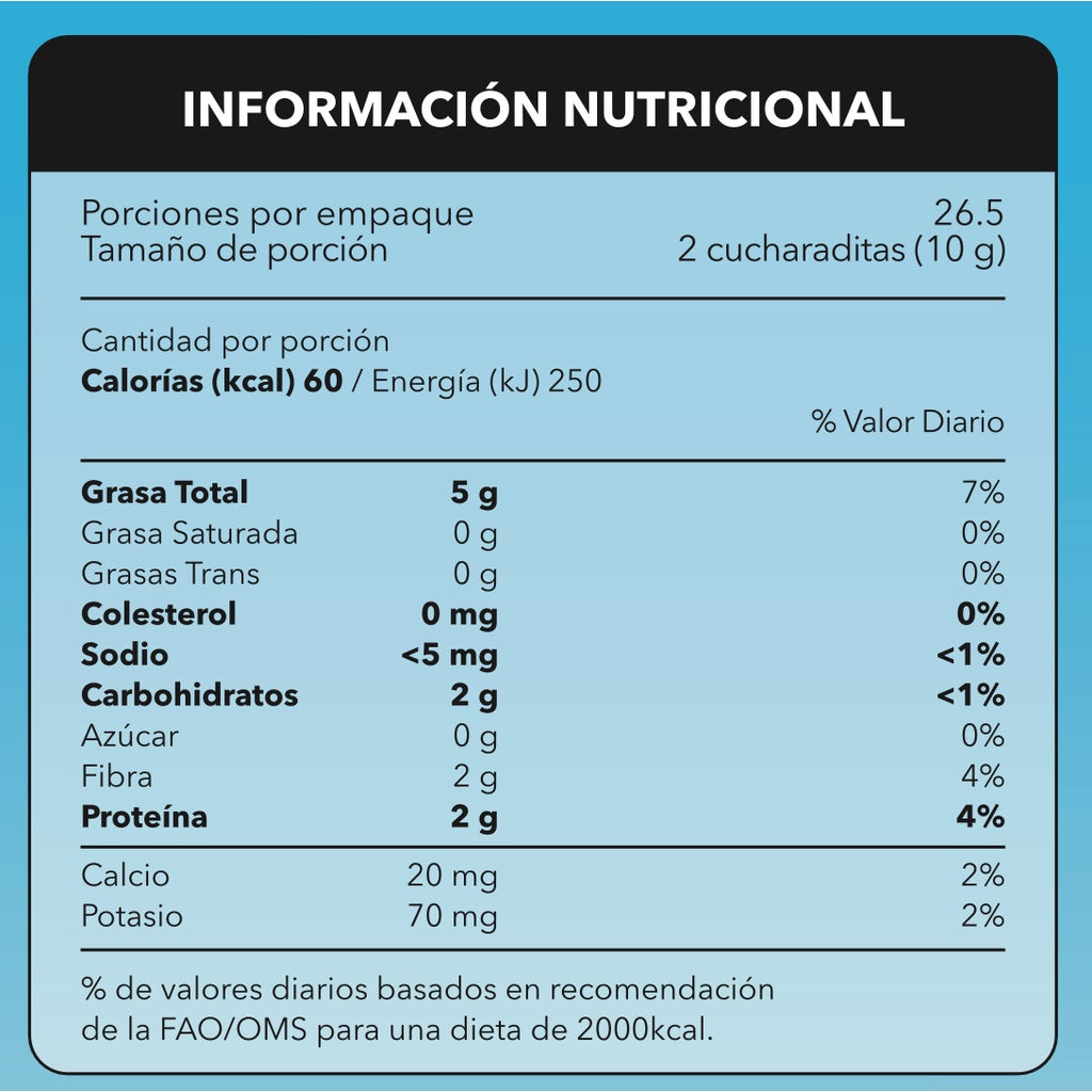 Mantequilla Natural Bites Sin Azúcar 265g - Energía Natural Imagen 3