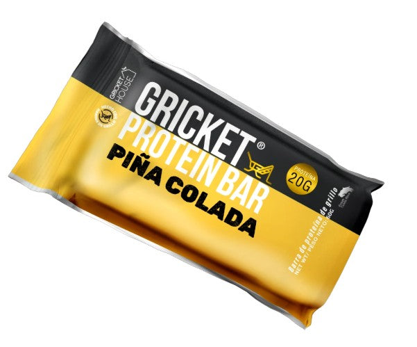 Barrita de Proteína Gricket House Piña Colada 60g - Con Polvo de Grillo 2