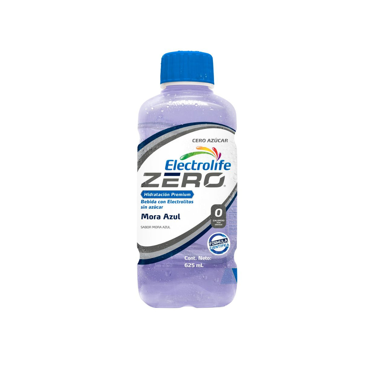 Suero Rehidratante Electrolife Mora Azul 625ml - Hidratación Zero Electrolitos 1