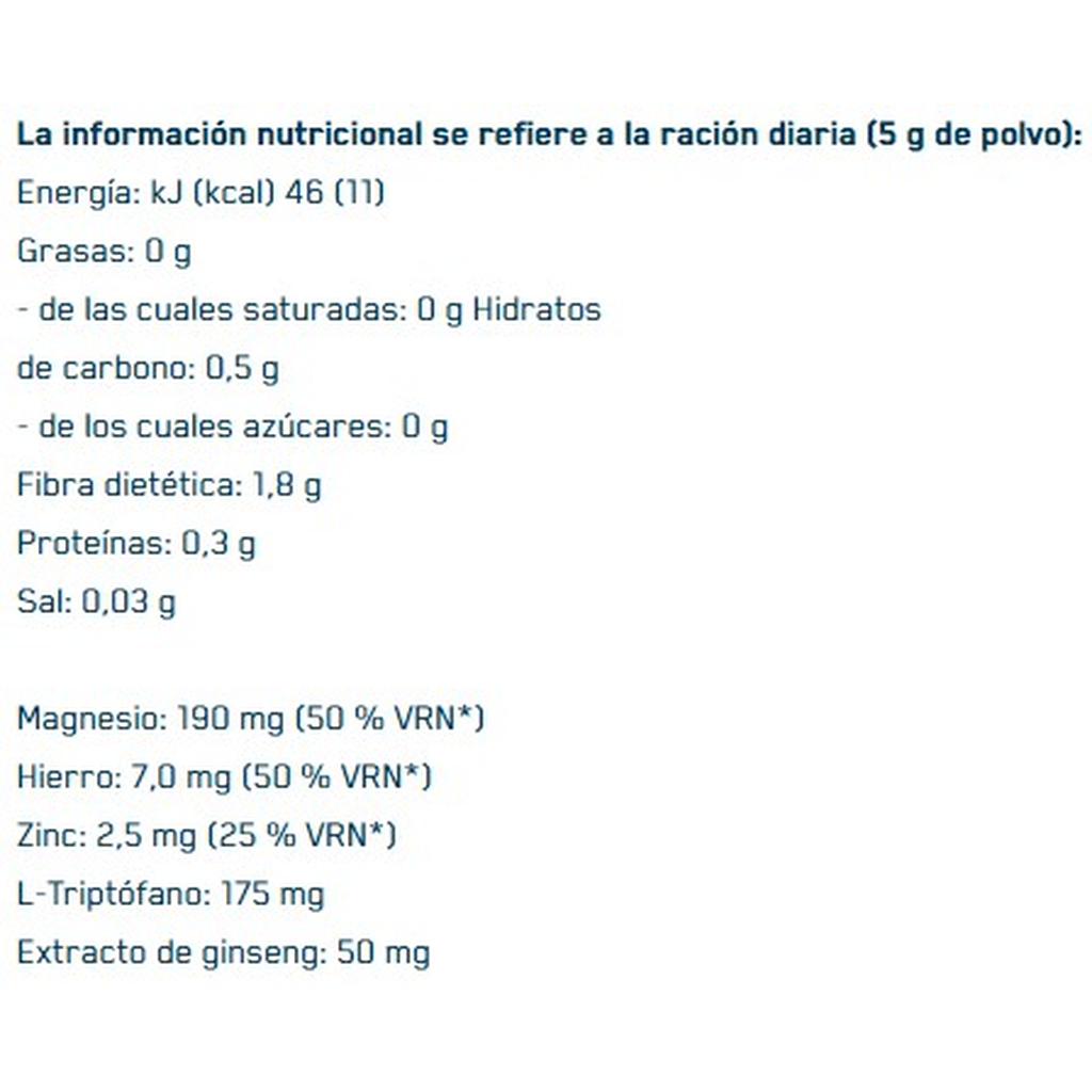 Suplemento Sponser Naranja-Melocotón 120g - Tranquilidad Profunda Imagen 2