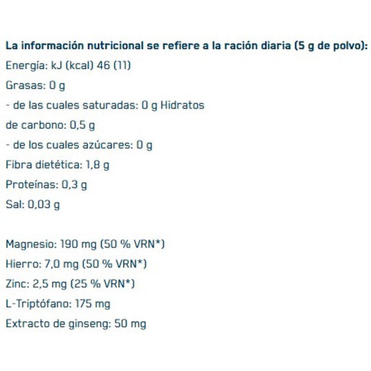 Suplemento Sponser Naranja-Melocotón 120g - Tranquilidad Profunda Imagen 2