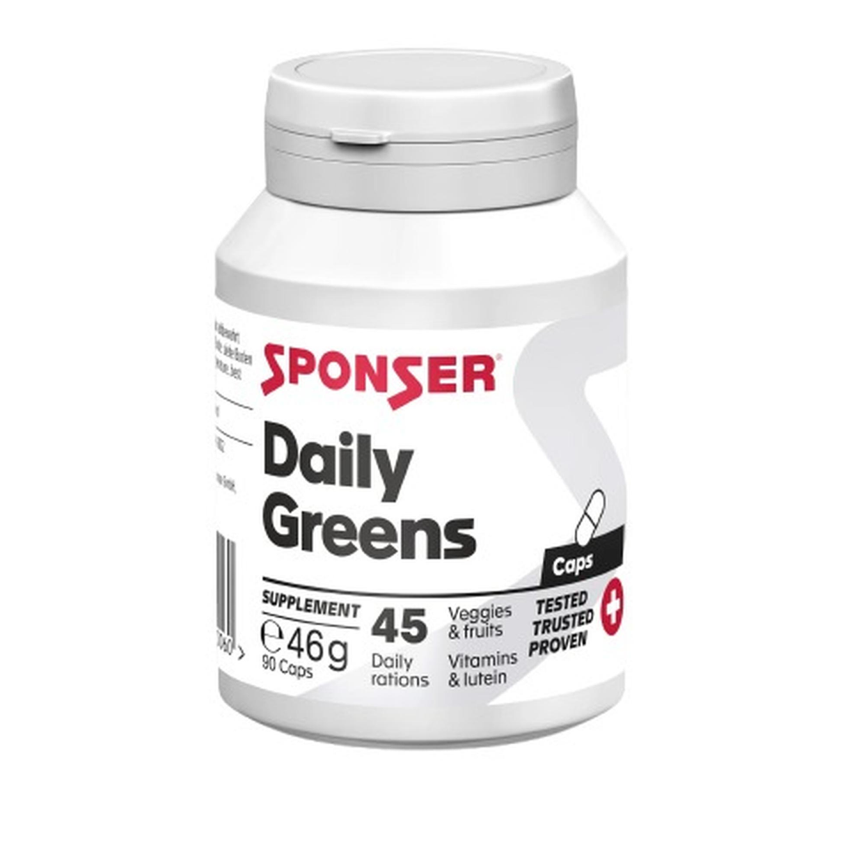 Suplemento Sponser Vegetales 90 Cápsulas - Concentración Mejorada Imagen 1