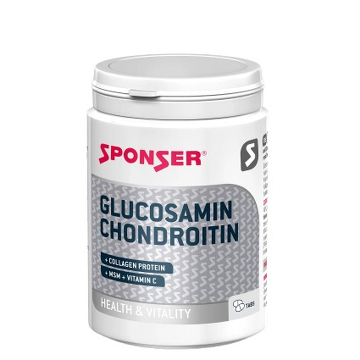Suplemento Sponser Glucosamina Condroitina 180 Cápsulas - Movilidad Articular Imagen 1