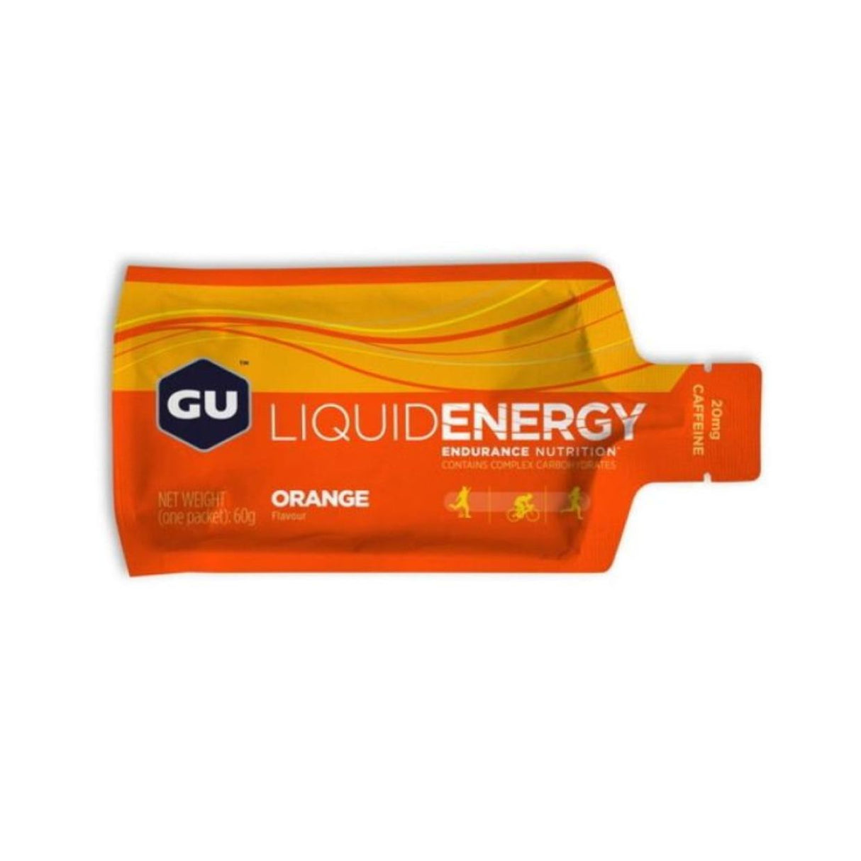 Bebida Energética GU Naranja 60g - Energía deportiva 2