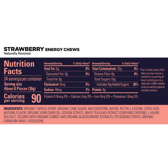 Gomitas Energéticas GU con Electrolitos Fresa 60g - Energía deportiva 4