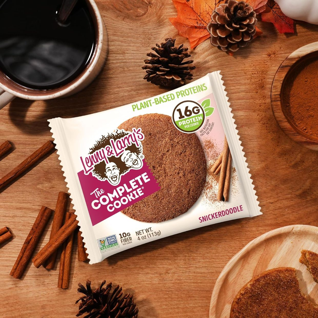 Lenny & Larry galleta Snickerdoodle – proteína vegetal y fibra imagen 3