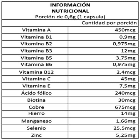 Vitaminas Maxinutri Nutricaps Mujer 60 Cápsulas - Energía Femenina Imagen 3