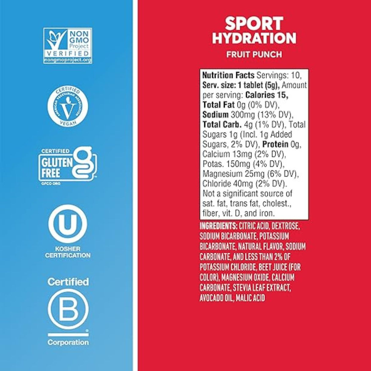 Pastillas Hidratantes Nuun Ponche Tropical 10 Tabletas - Hidratación con Electrolitos 4