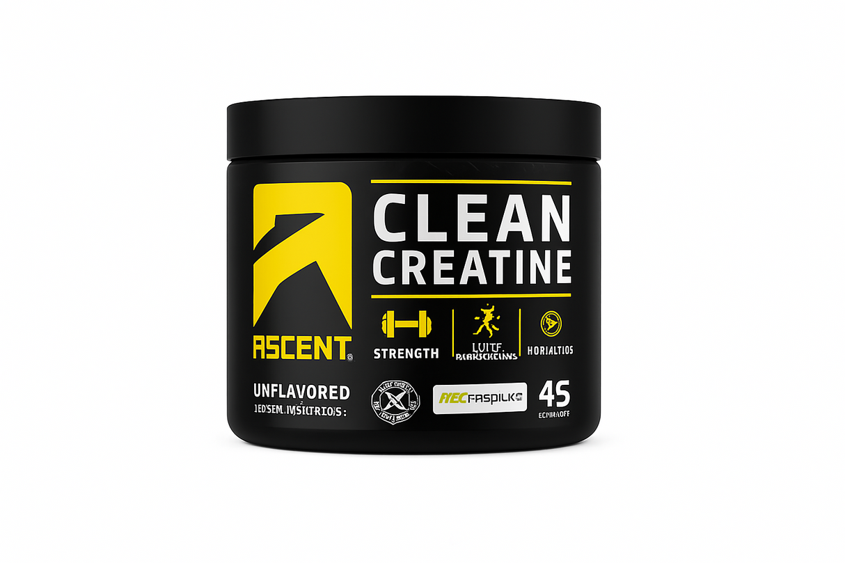 Creatina Ascent Sin Sabor 225g - Fuerza Muscular Creapure 1