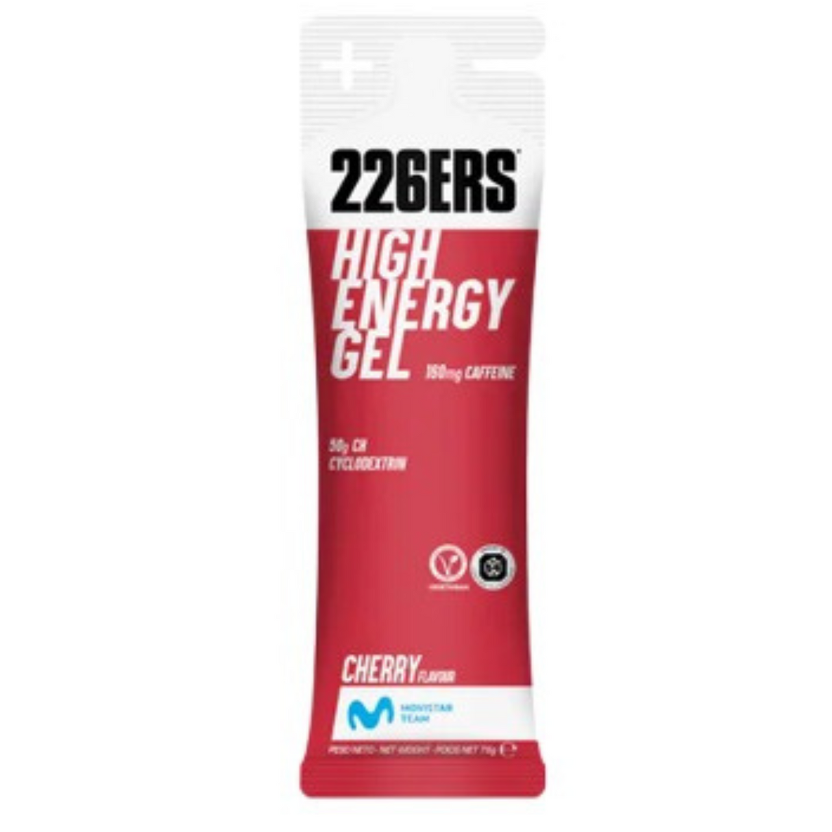 Gel Energético 226ERS Cereza 76g - Energía Sostenida con Ciclodextrina Imagen 1