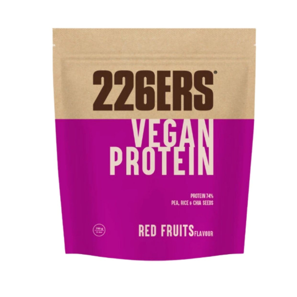 Proteína en Polvo 226ERS Frutos Rojos 700g - Nutrición Vegana Completa 1
