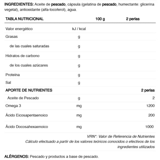 Aceite de pescado Omega 3 226ERS - Energía deportiva 1