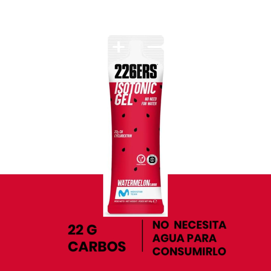 Gel Energético 226ERS Sandía 68g - Ciclodextrina Absorción Rápida Imagen 2