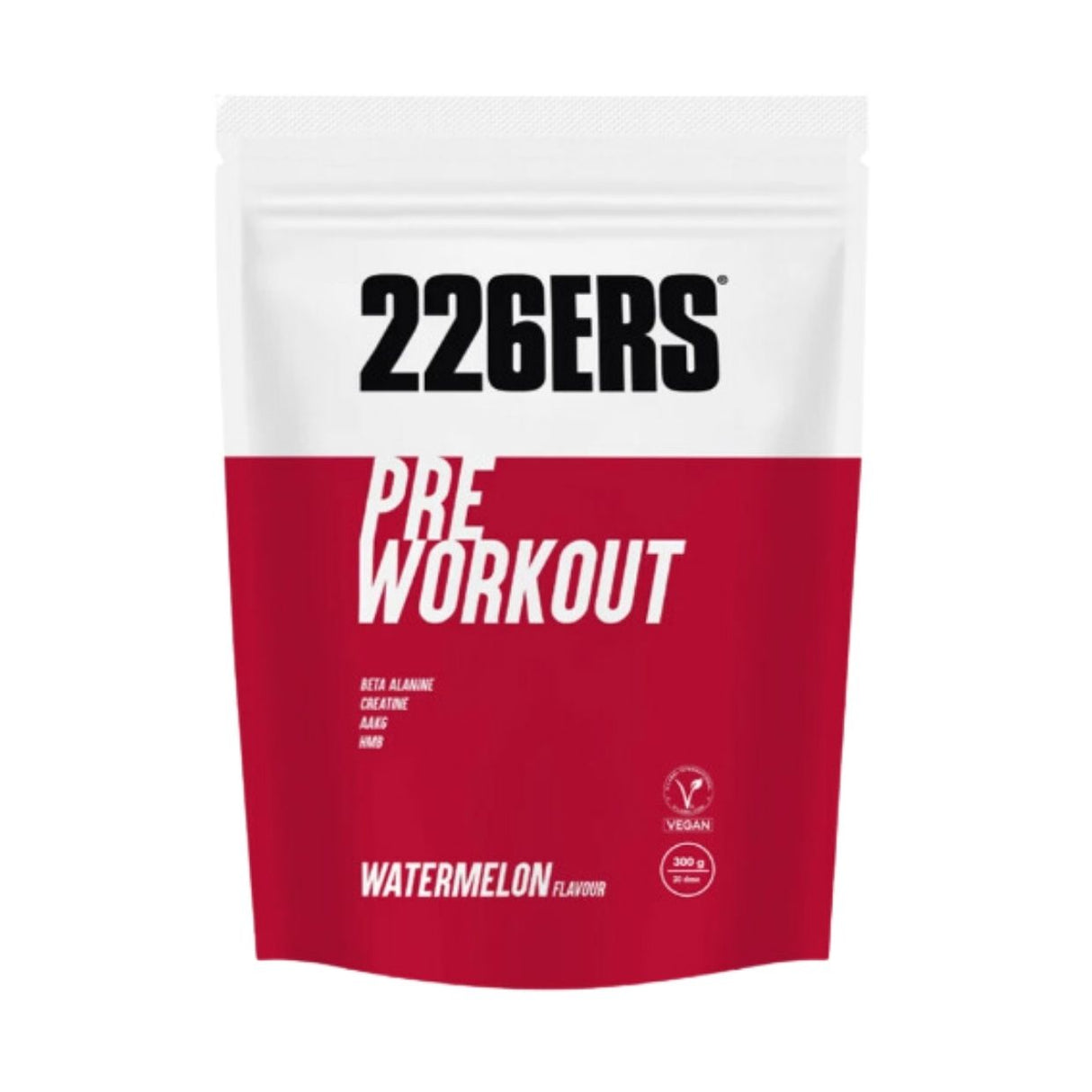 Suplemento deportivo Pre Workout 226ERS Sandía 300g - Energía deportiva
