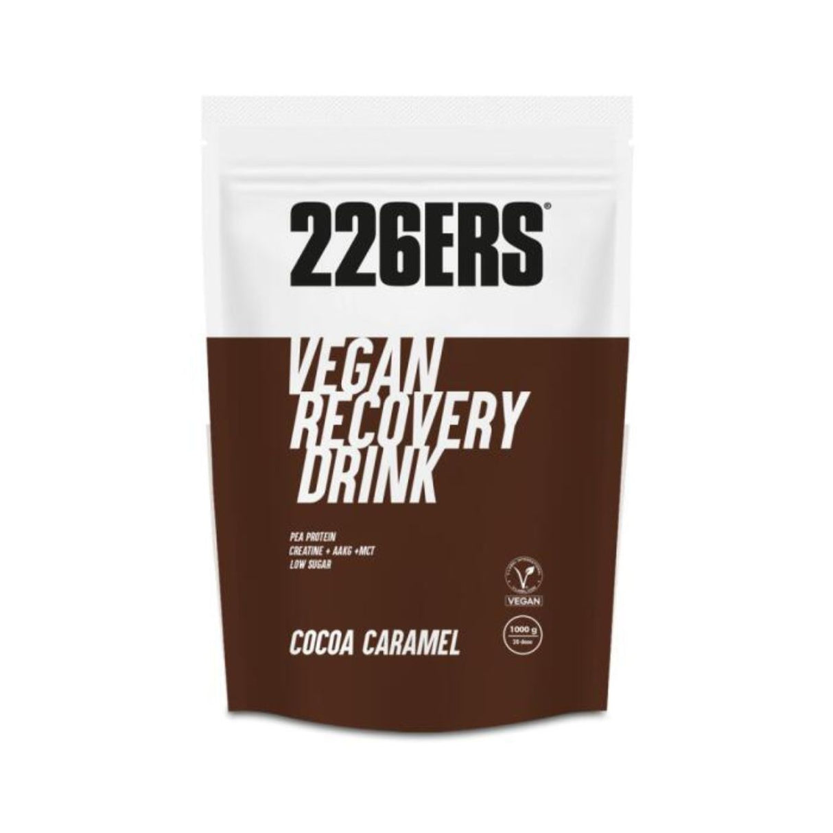 Recuperador Vegano 226ERS RECOVERY DRINK Cocoa y Caramelo 1000g - Energía deportiva