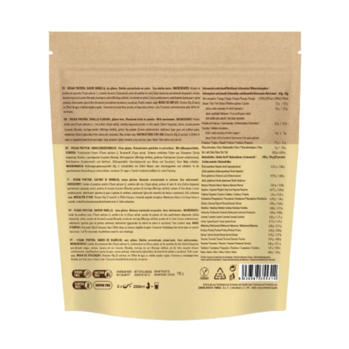 Proteína en Polvo 226ERS Vainilla 700g - Energía deportiva 1