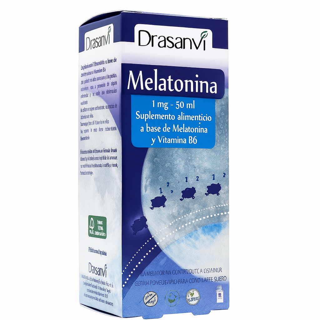 Suplemento Drasanvi Melatonina Líquida 50ml - Sueño Reparador 1