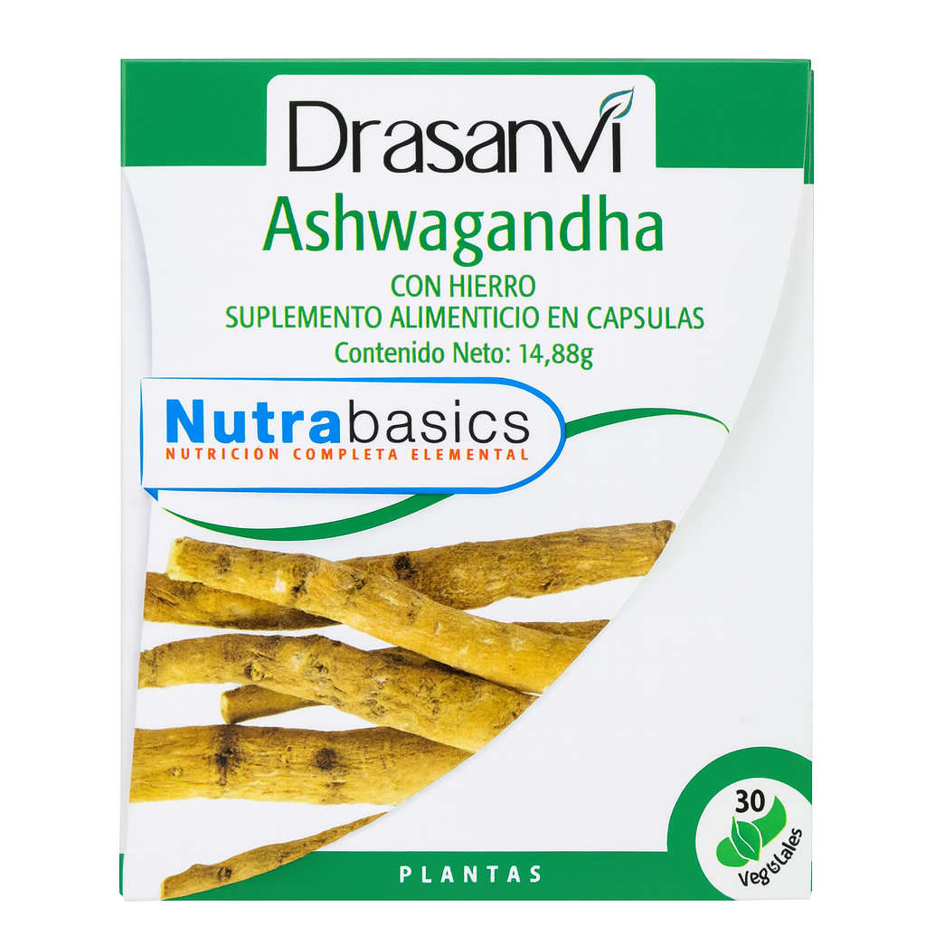 Ashwagandha con Hierro - Energía y Calma Natural- Imagen 1