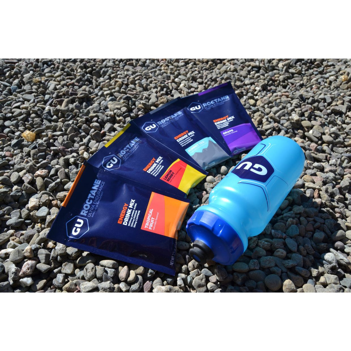 Bebida Energética Gu Roctane Frutas 10 Unidades - Energía deportiva 5