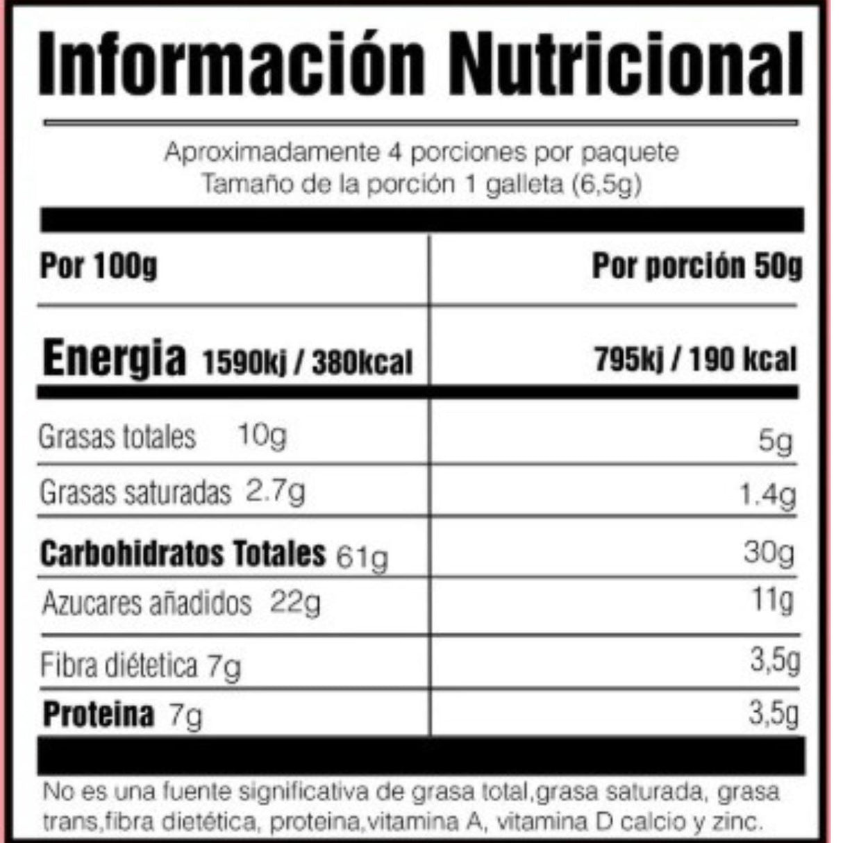 Barra Energética SIS GO Bake Fresa 50g - Energía Natural 4