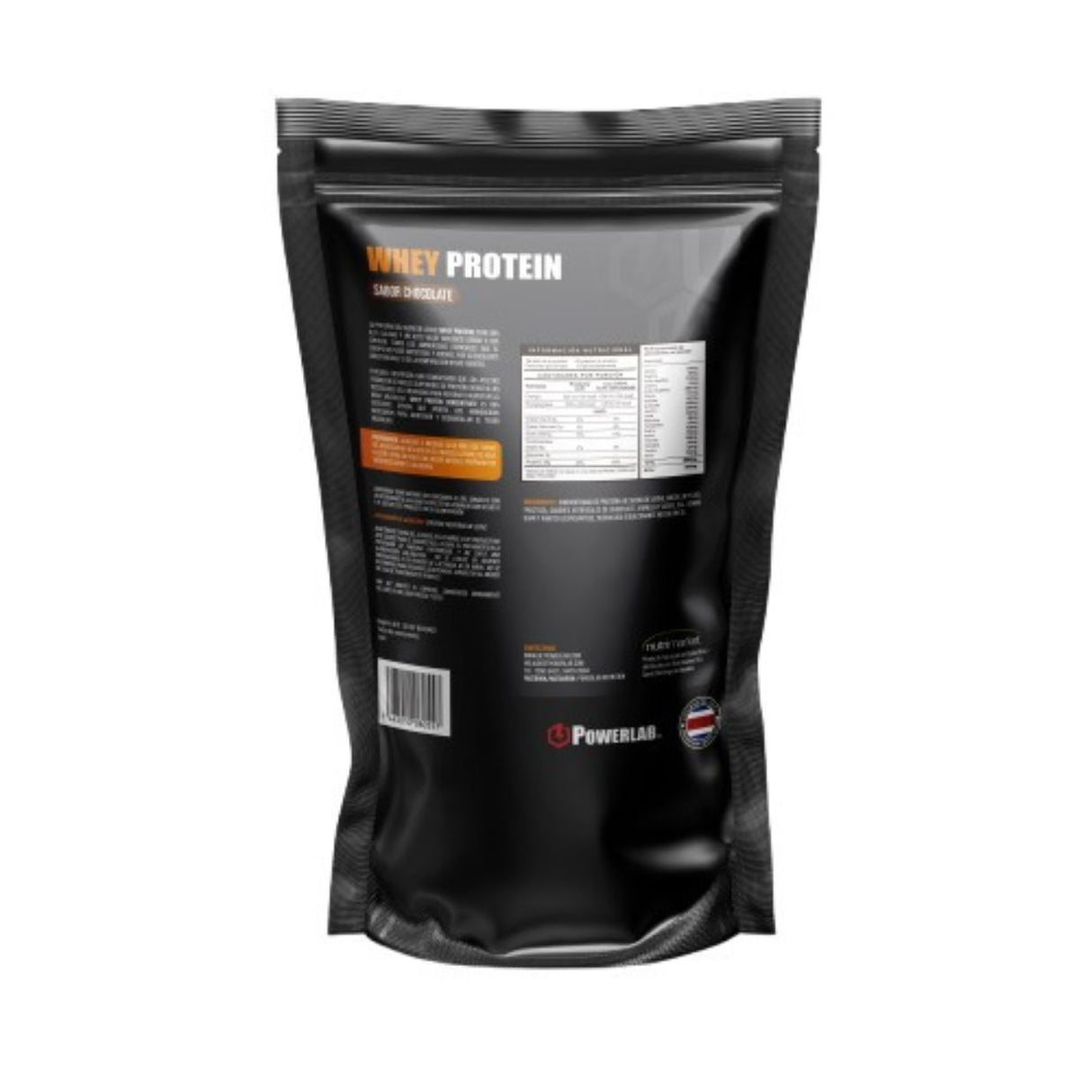 Proteína en Polvo PowerLab Whey Chocolate 480g - Energía deportiva 1