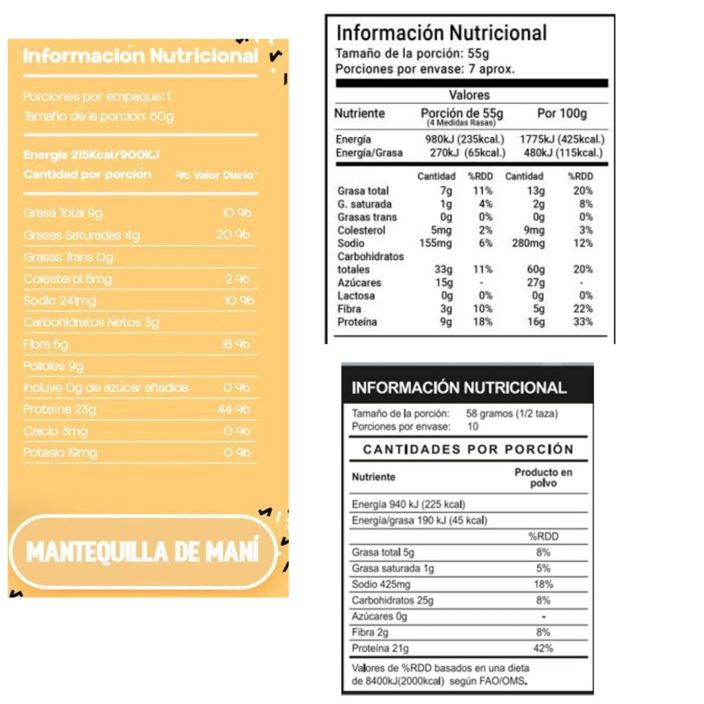 Pack Activo PowerLab Meriendas Deportivas 1200g - Nutrición Portátil Imagen 2