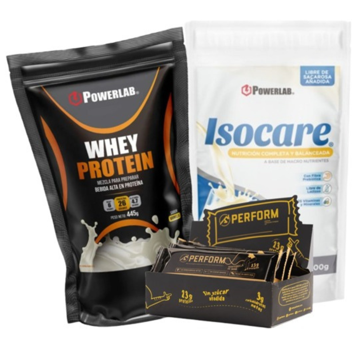Pack Activo PowerLab Meriendas Deportivas 1200g - Nutrición Portátil Imagen 1