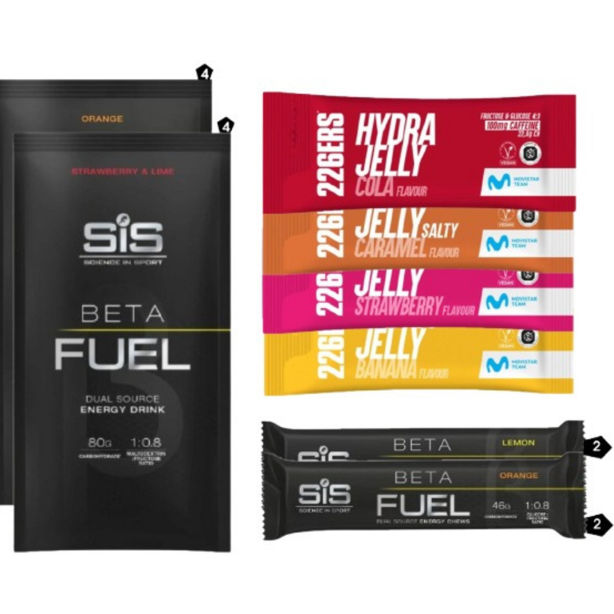 Pack Ciclismo 226ERS Dual Source Variados - Resistencia Extrema Imagen 1