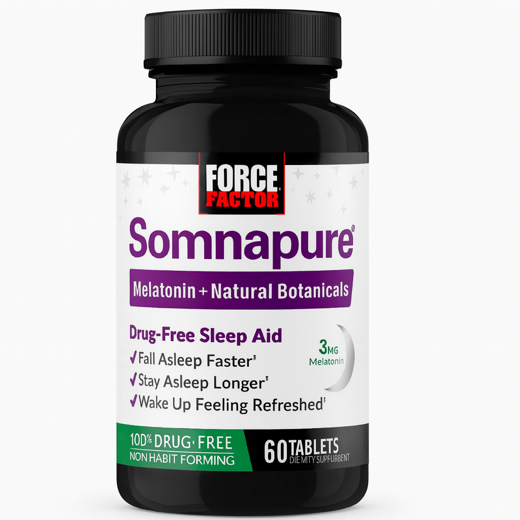 Gomitas Force Factor Somnapure Melatonina 120 Unidades - Sueño Natural Imagen 1