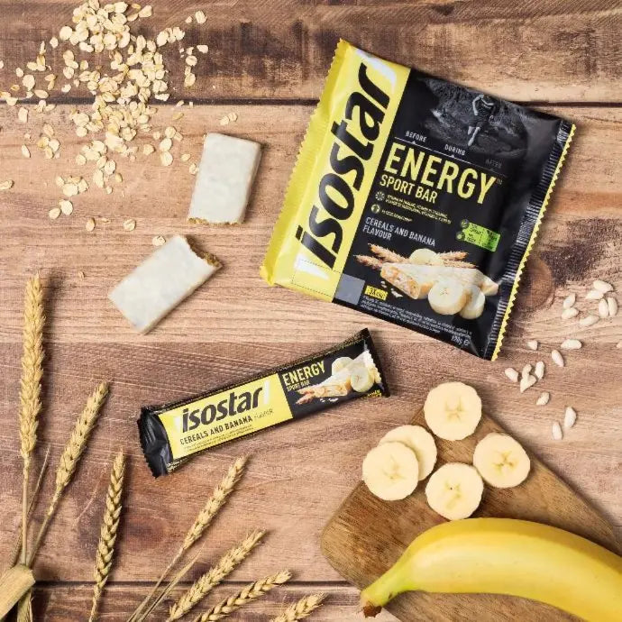 Barra Energética Isostar Cereal Banano 40g