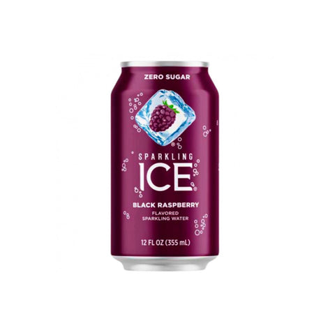 Bebida Gasificada Sparkling Ice sin Azúcar Cereza Negra Lata 355ml - Energía deportiva