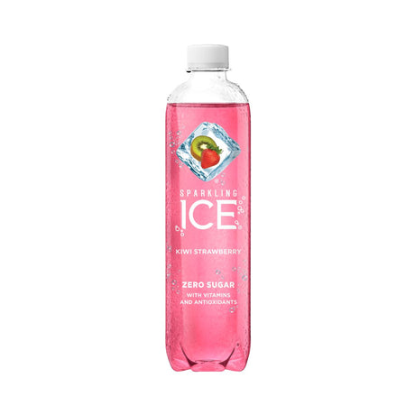 Bebida Gasificada Sparkling Ice sin Azúcar Fresa con Kiwi 502.8ml - Energía deportiva