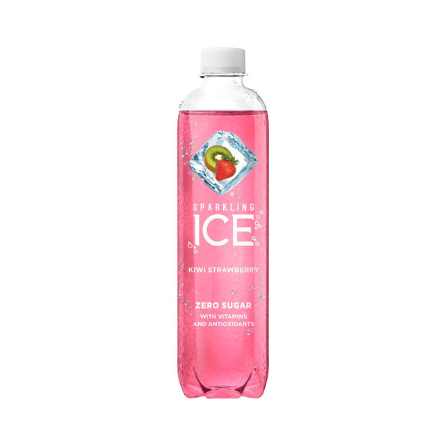 Bebida Gasificada Sparkling Ice sin Azúcar Fresa con Kiwi 502.8ml - Energía deportiva