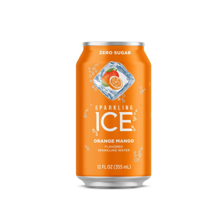 Bebida Gasificada Sparkling Ice sin Azúcar Naranja Mango Lata 355ml - Energía deportiva