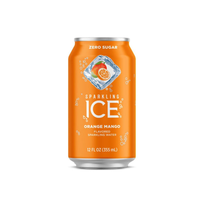 Bebida Gasificada Sparkling Ice sin Azúcar Naranja Mango Lata 355ml - Energía deportiva